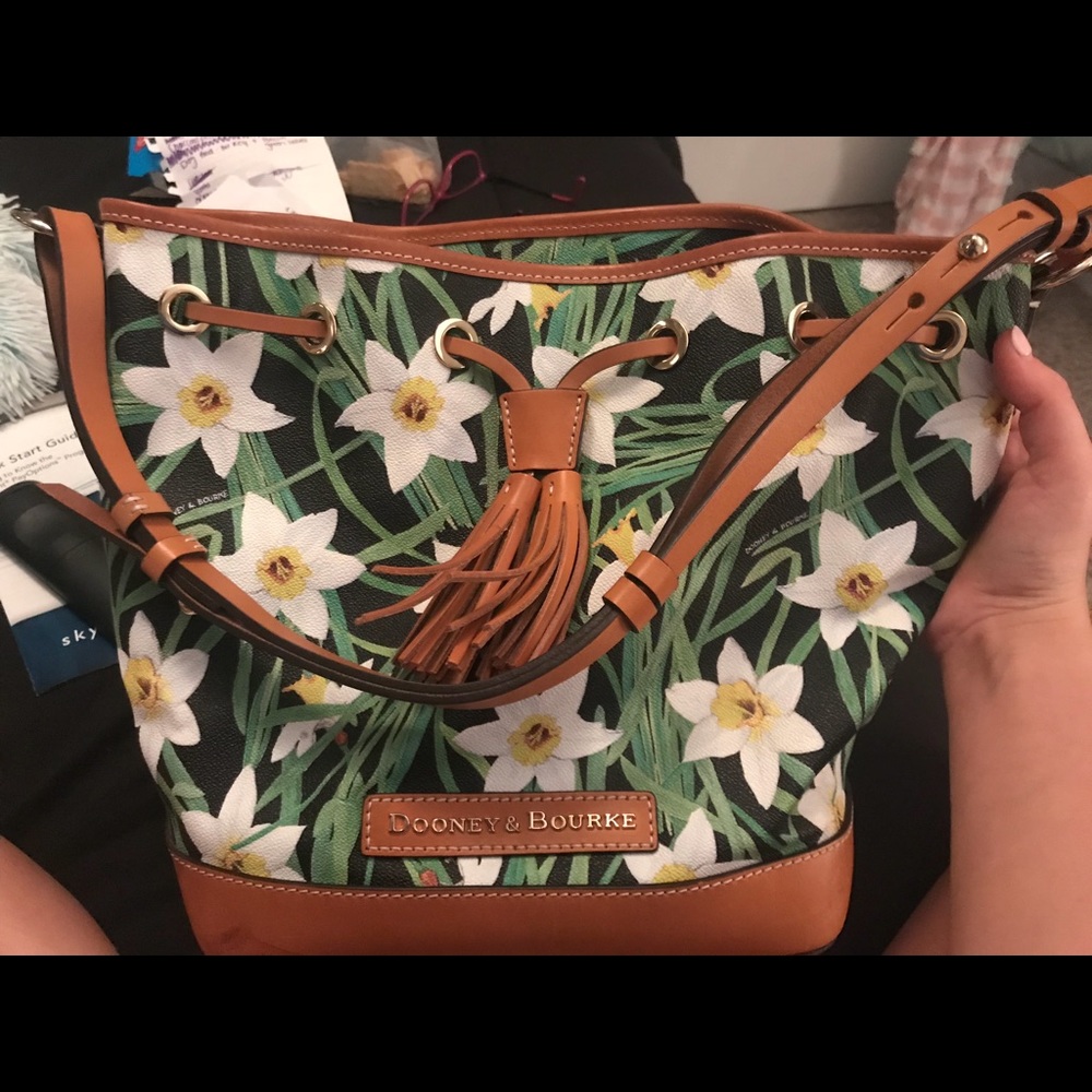Dooney & Bourke flowered purse